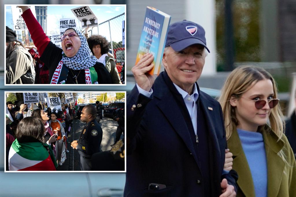 "Biden's Nantucket Outing: Shopping, Polar Plunge, and Protests"