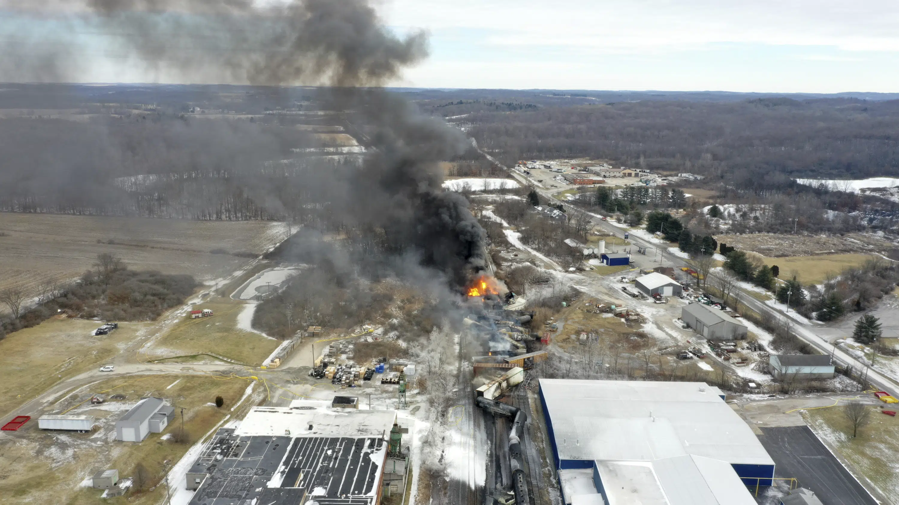 DOJ sues Norfolk Southern over Ohio derailment and cleanup could take 2 years.