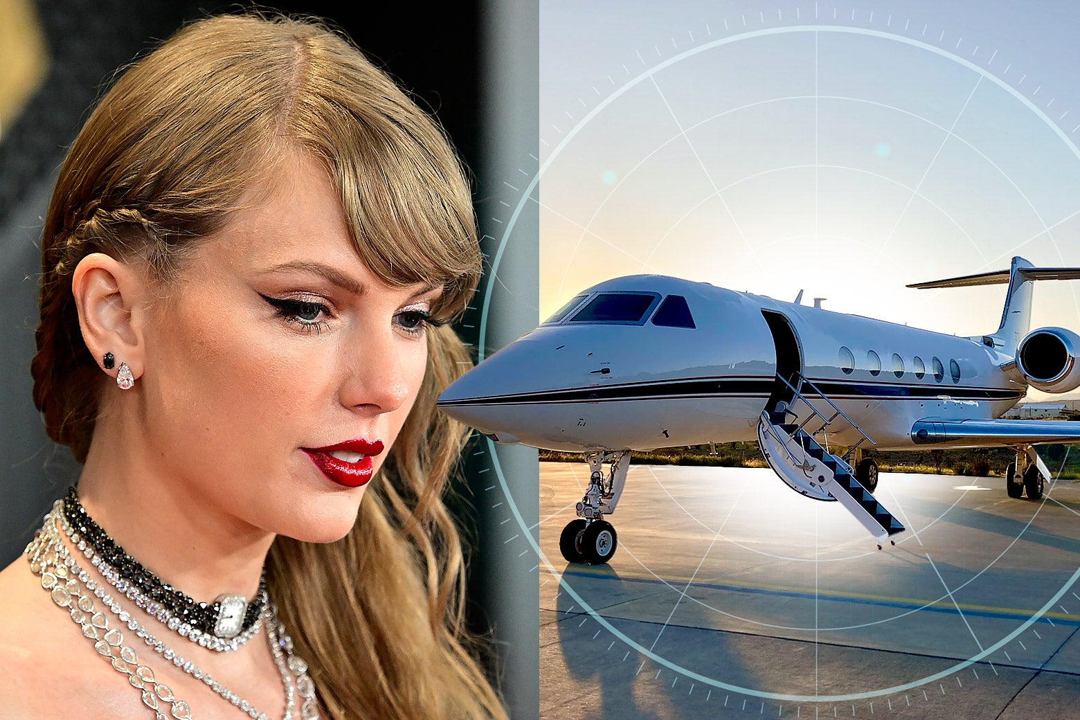 Featured image for "Taylor Swift's Private Jet Controversy: Legal Threats and Flight-Tracking Drama"