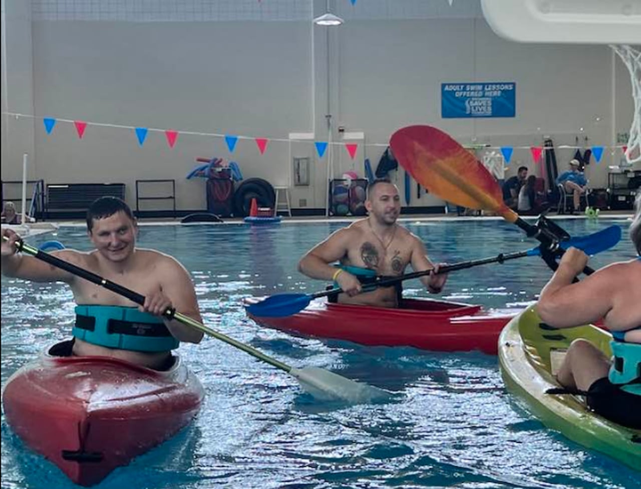 Ukrainian soldiers find refuge at Lakeshore.