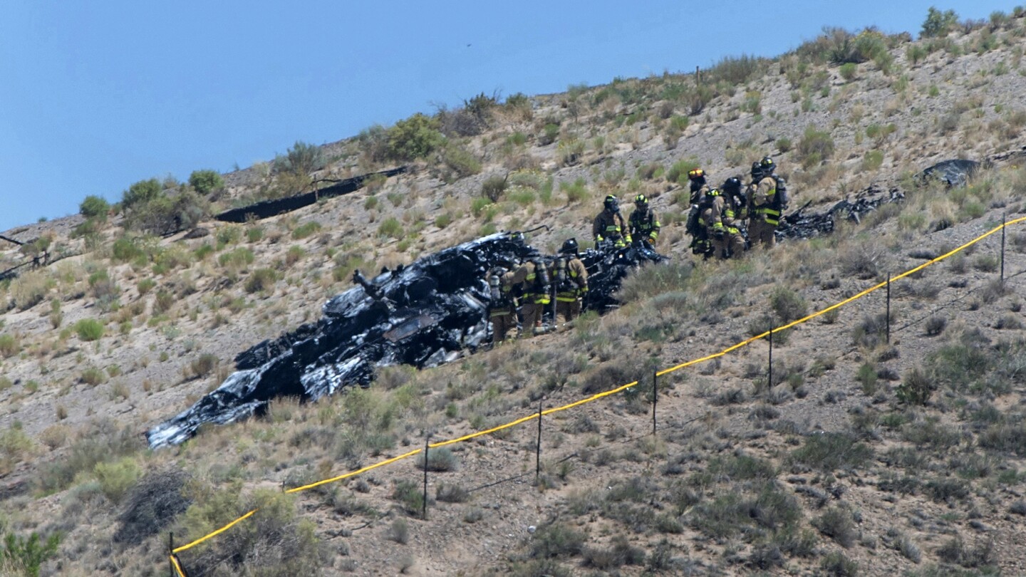 Featured image for Military Fighter Jet Crashes Near Albuquerque Airport, Pilot Injured