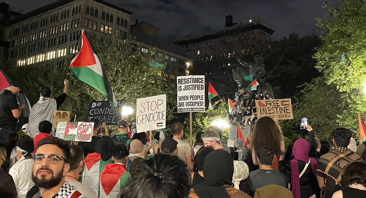 Massive Pro-Palestinian Rallies Sweep Through NYC, Demanding Cease-Fire and Justice
