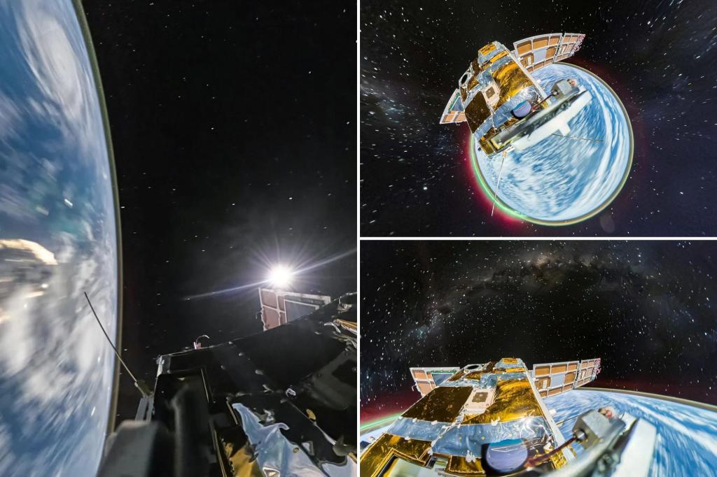 "Unprecedented 360-Degree Cameras in Space Capture Breathtaking Earth Images"