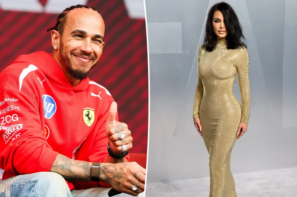 Hamilton’s heart eyes for Kardashian at Vanity Fair Oscars party spark romance buzz