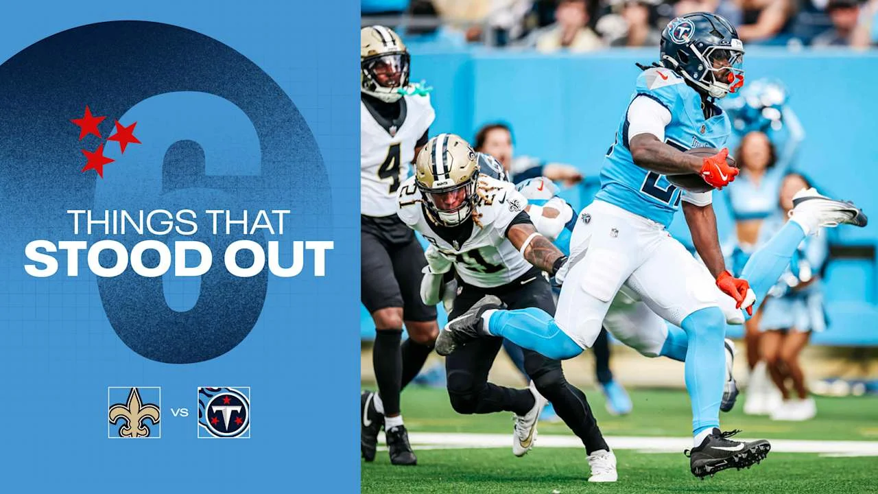 Saints Extend Winning Streak with Key Victory Over Titans