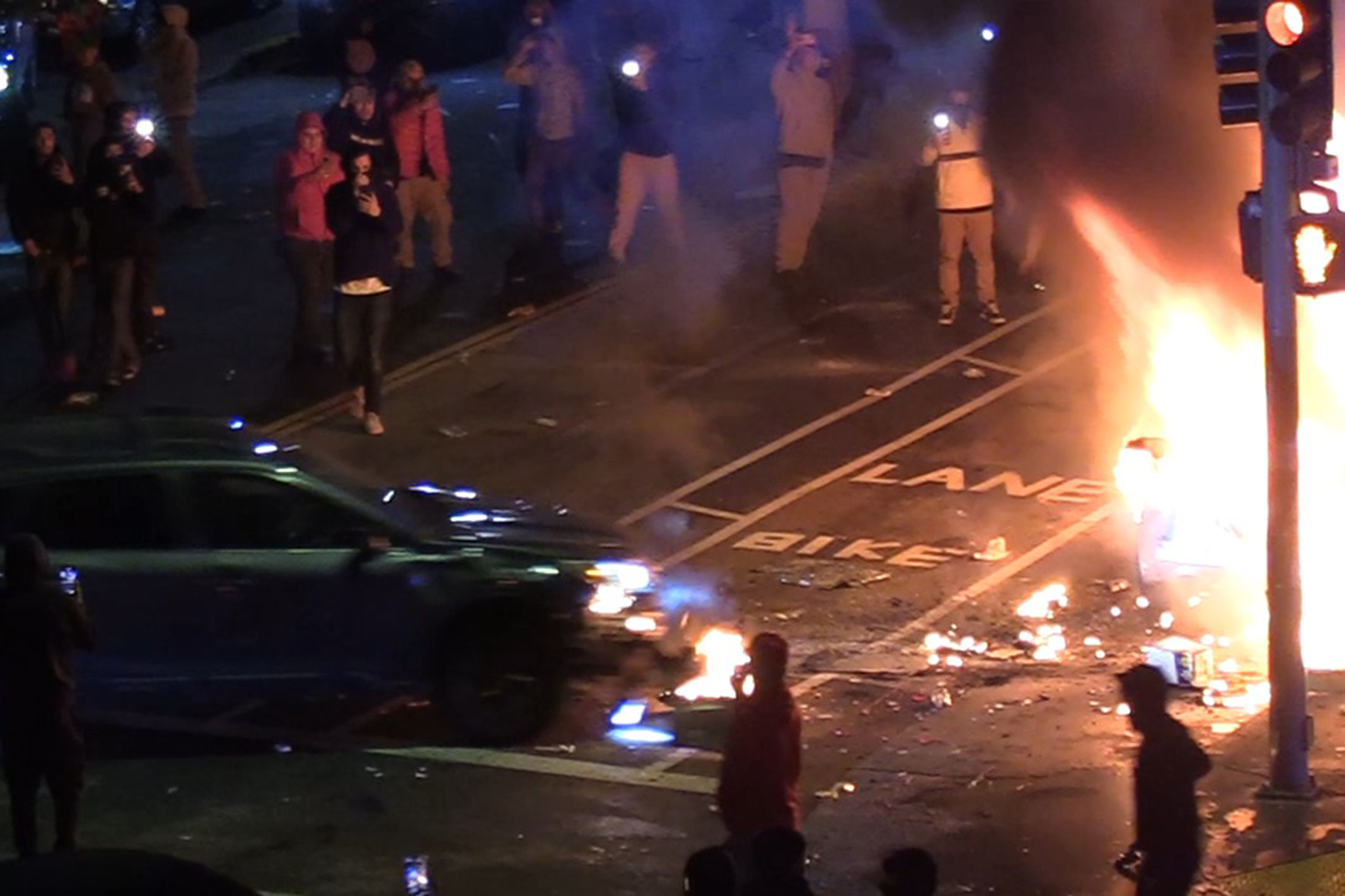 Featured image for Oakland Police Crack Down on Chaotic Sideshows, Seize 80 Cars.