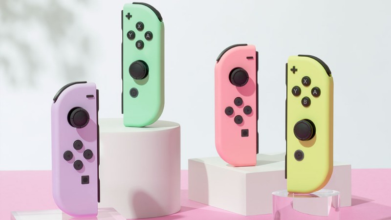 Nintendo Unveils Stylish Pastel Joy-Con Controllers for Switch