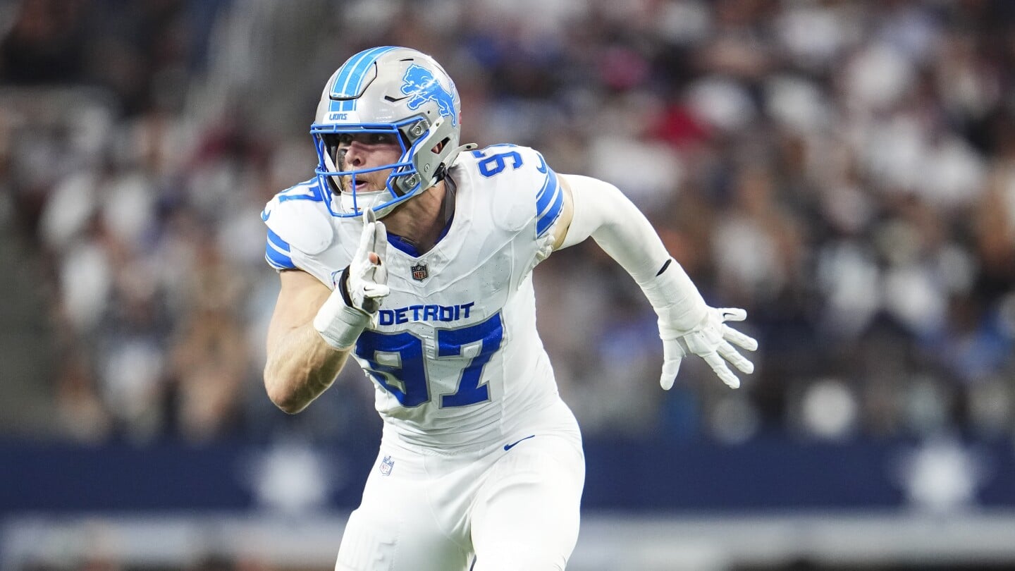 Featured image for Lions Optimistic About Aidan Hutchinson's Playoff Return