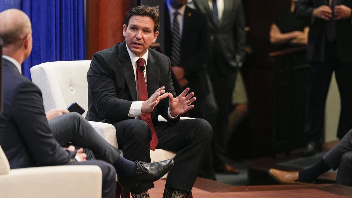 "Ron DeSantis Urges Economic Devastation of Iran Following U.S. Airstrikes"
