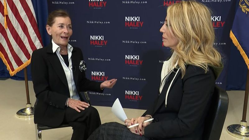 Featured image for "Judge Judy Endorses Unconventional Candidate on New Hampshire Campaign Trail"