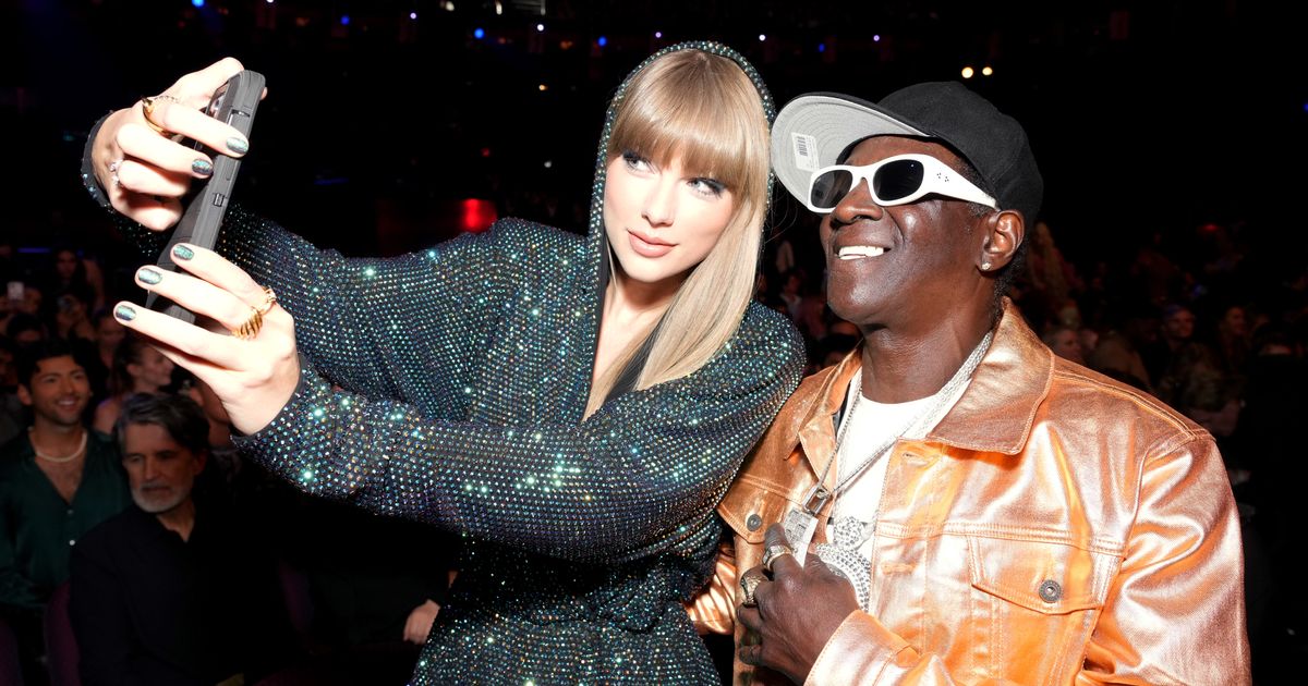 Featured image for Flavor Flav Joins Taylor Swift Fandom at Eras Tour in Detroit