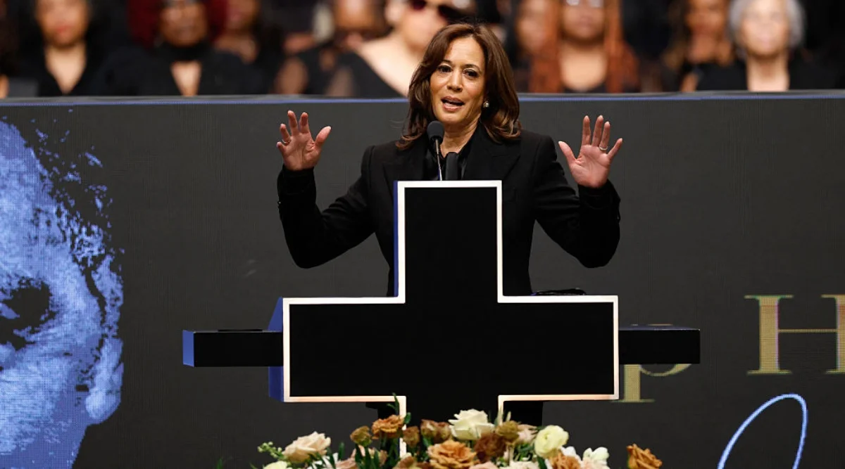Kamala Harris Delivers a Memorable 'Hits' Moment at Jesse Jackson's Funeral