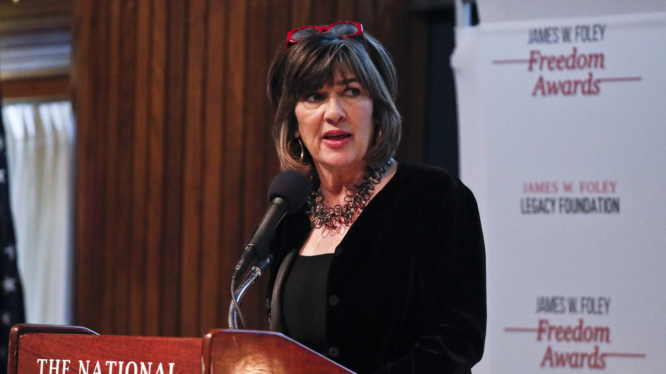 Featured image for Amanpour's Reporting Shines Through Rainy Days.