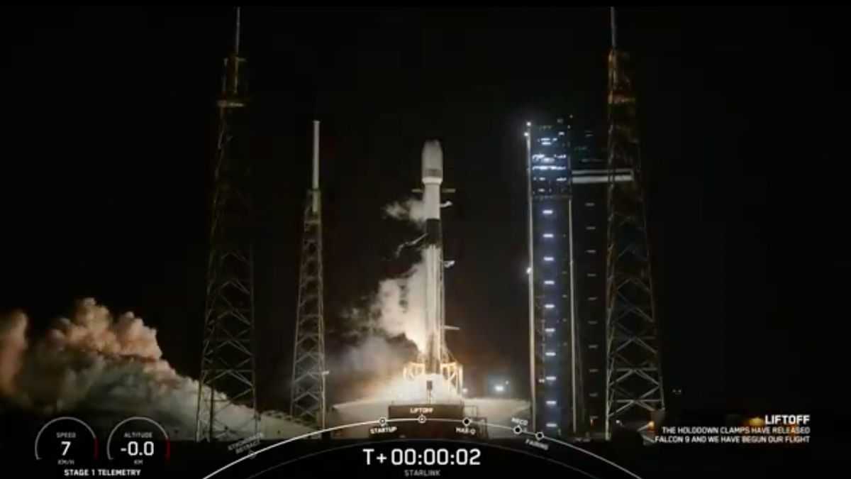 SpaceX Set for Starlink Satellite Launch from Florida's Space Coast