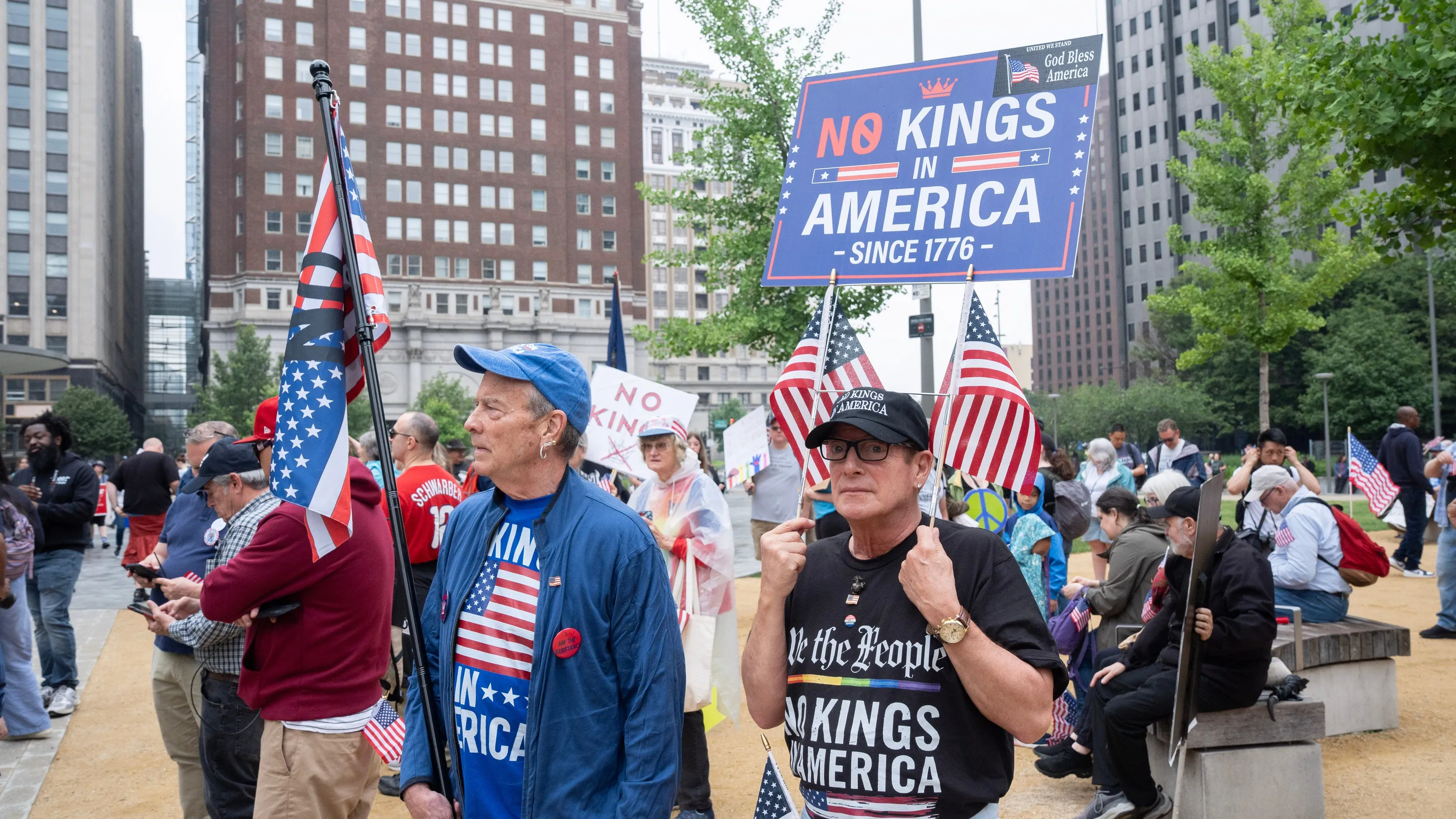 Nationwide 'No Kings' Protests Erupt Across the US