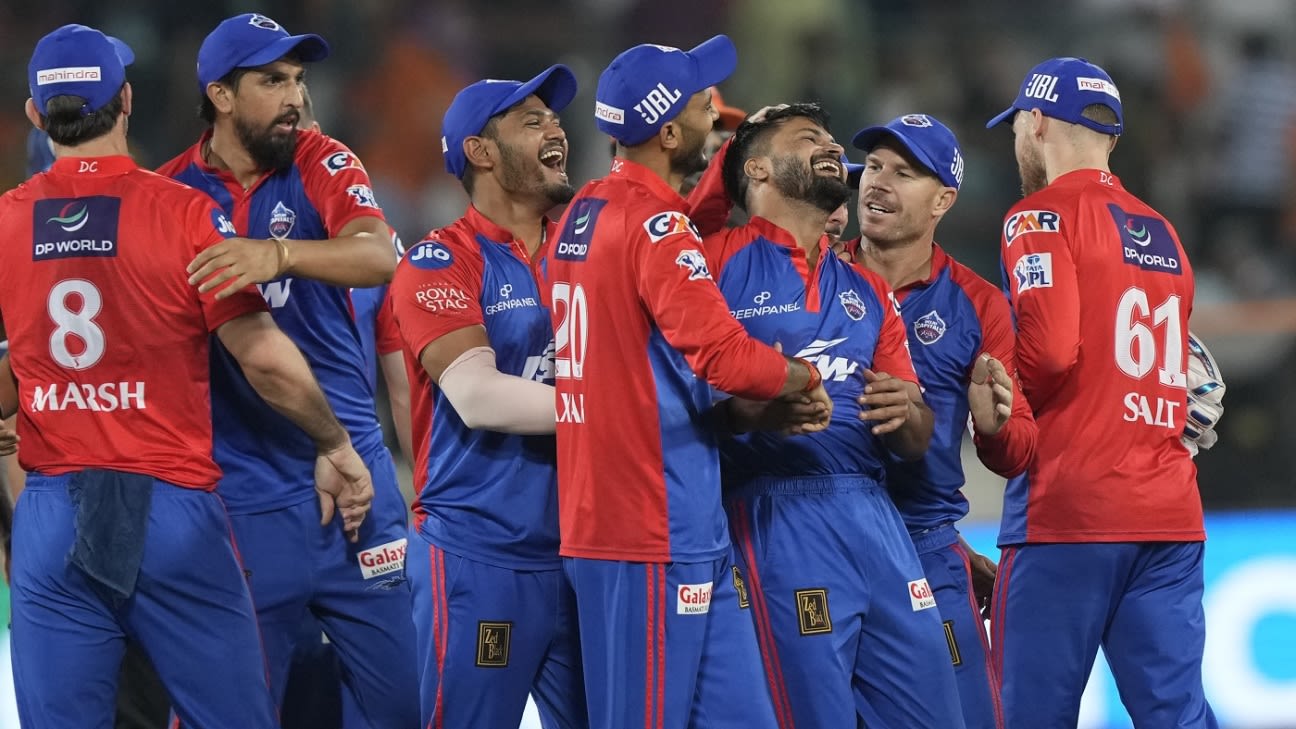 Featured image for Delhi Capitals make history defending low score against Sunrisers in IPL 2023.