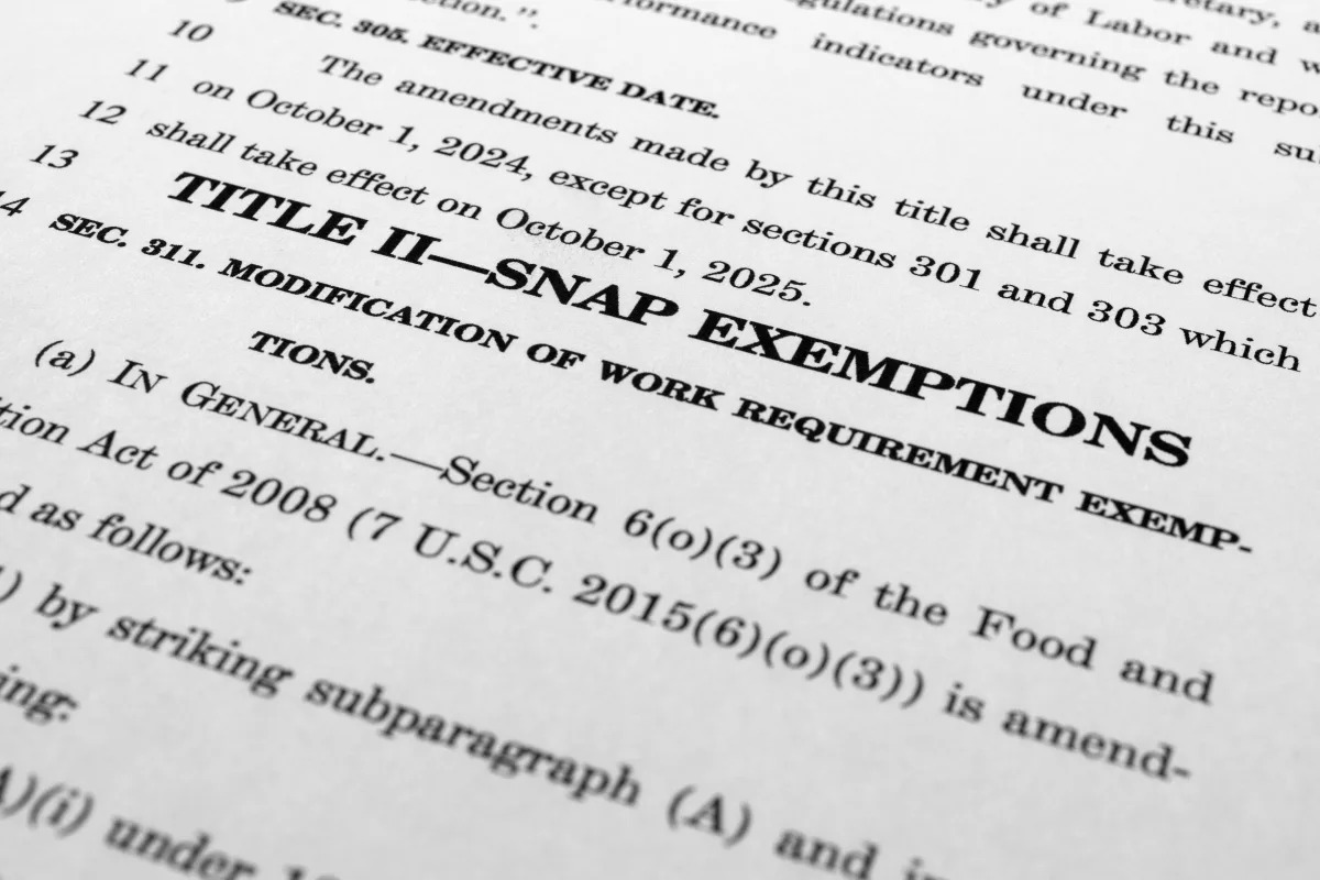 Debt deal alters SNAP work requirements, causing concern among Democrats and non-profits.
