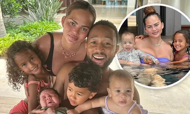 "Chrissy Teigen and John Legend's Memorable Family Vacation: Quality Time and Summer Energy"