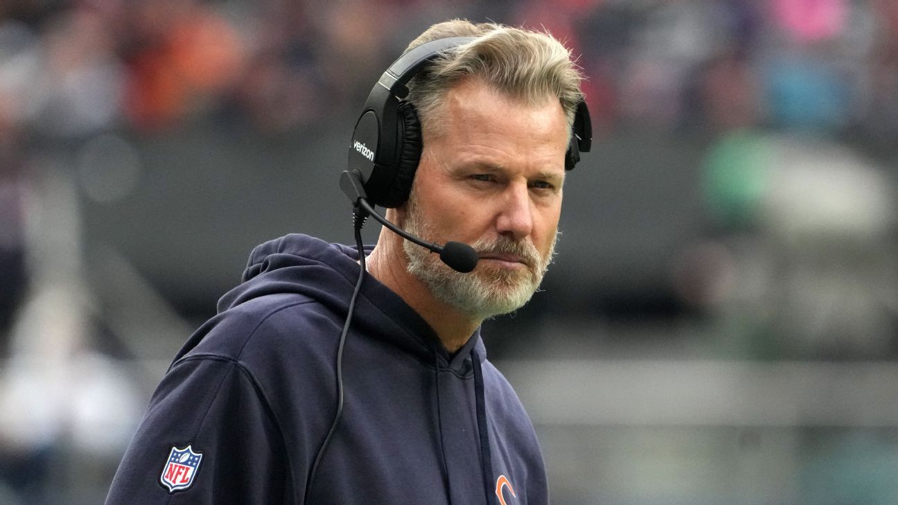 Bears Dismiss Coach Eberflus Amidst Struggles in NFC North