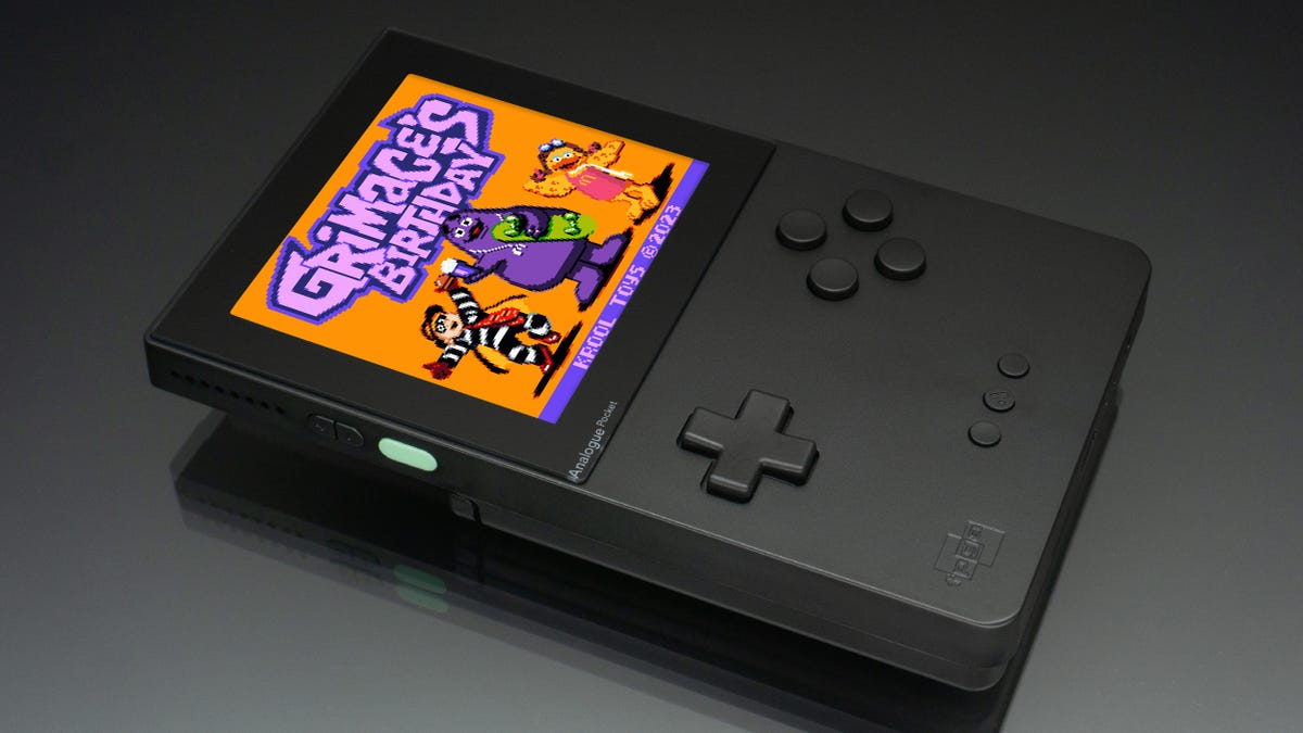 Featured image for McDonald's Celebrates Grimace's Birthday with Game Boy Color Game and Mysterious Purple Shake