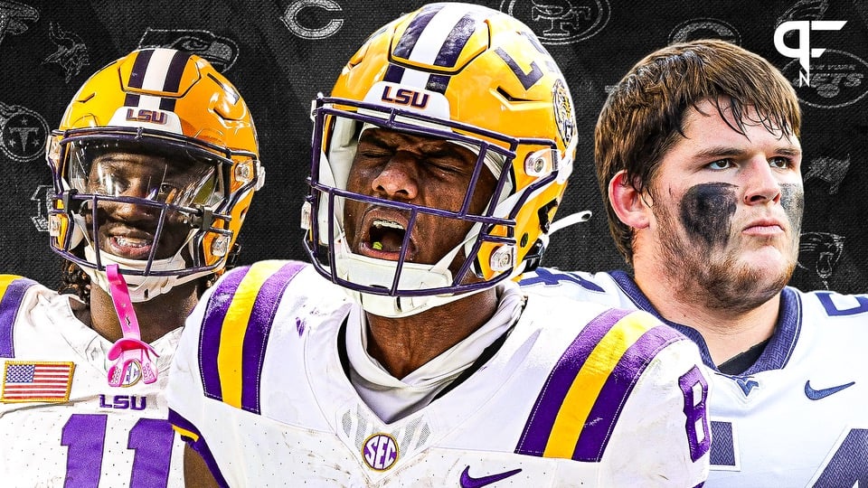 "2024 NFL Mock Draft: Fields to Raiders, Cousins to Falcons, Patriots Land Daniels"