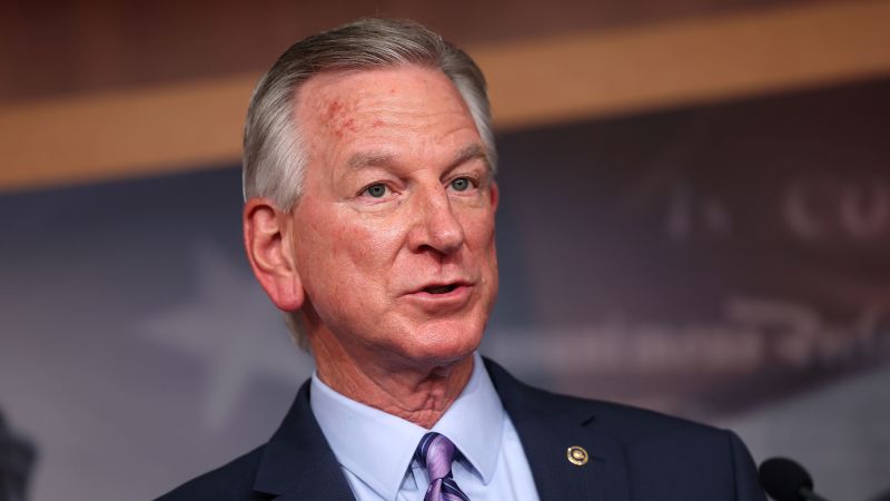 "Tuberville's Controversial Stance on White Nationalism and the Military"