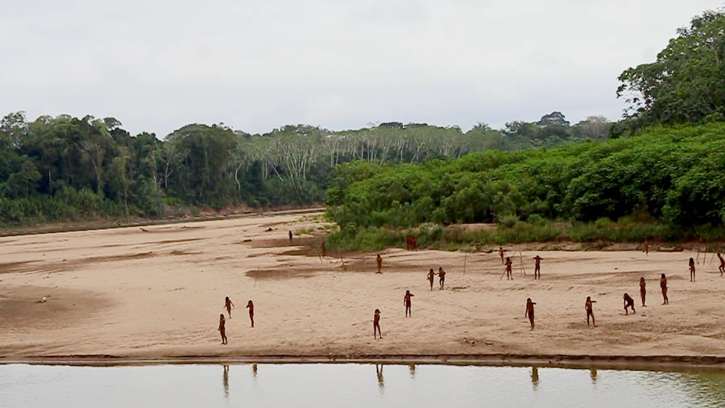 Featured image for Uncontacted Amazon Tribe Emerges Amid Logging Threats in Peru
