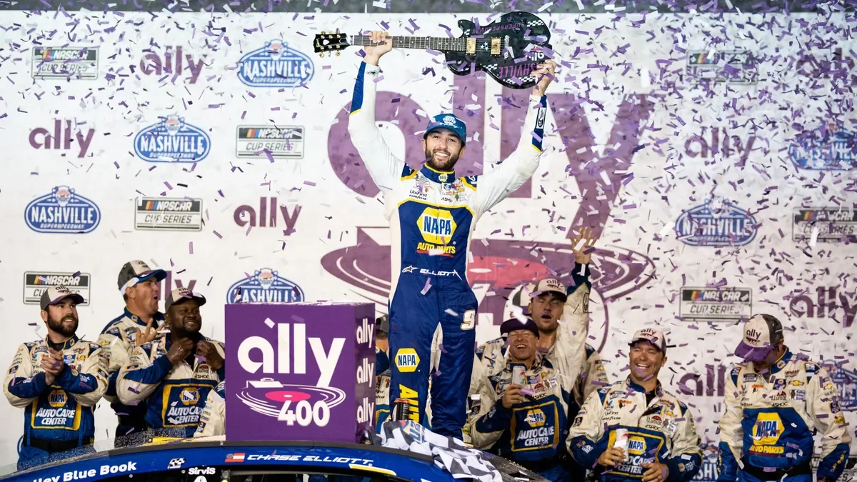 Nashville Superspeedway hosts NASCAR races in 2023.