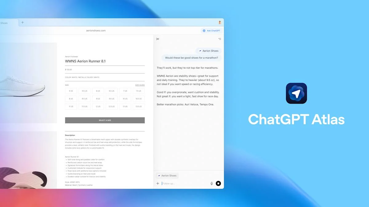 OpenAI Launches ChatGPT Atlas, an AI-Powered Web Browser for macOS