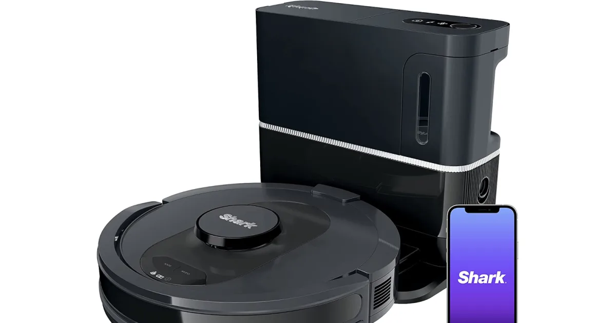 Featured image for Get up to 47% off on Shark's self-emptying robot vacuums at Amazon.
