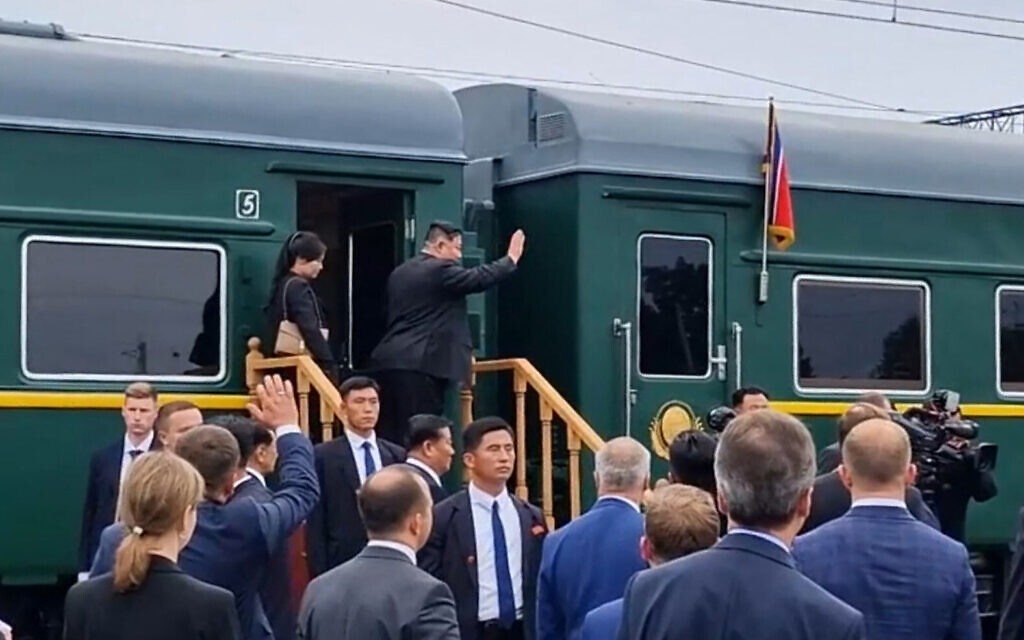 "Kim Jong Un's Russia Trip Ends with Explosive Gifts and Armored Train Departure"