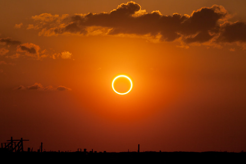 "Unveiling the Breathtaking 2023 Annular Solar Eclipse in Oregon"