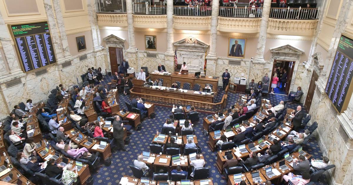 Featured image for "Chaos and Tension Grip Maryland House in Final Moments of Legislative Session"