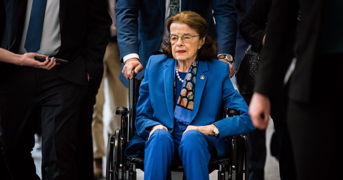 Sen. Feinstein Makes Swift Recovery After Home Fall