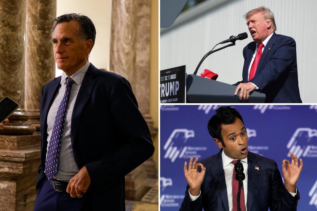 "Mitt Romney's Controversial Stance: Preferring Democrats over Trump"