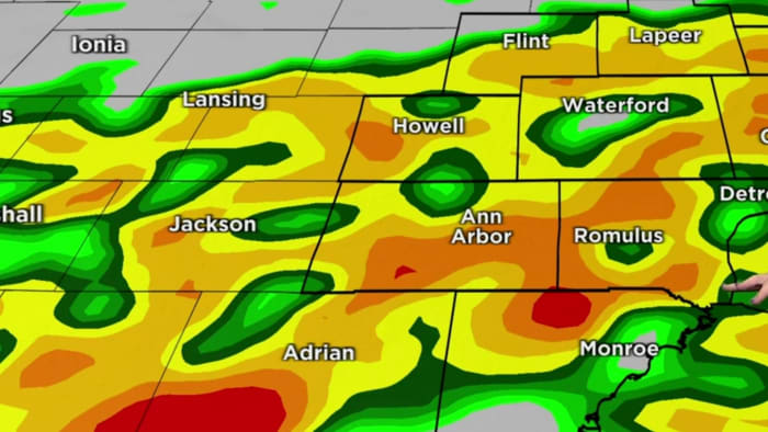 Metro Detroit Braces for Multiple Rounds of Rain, Snow, and Wind.