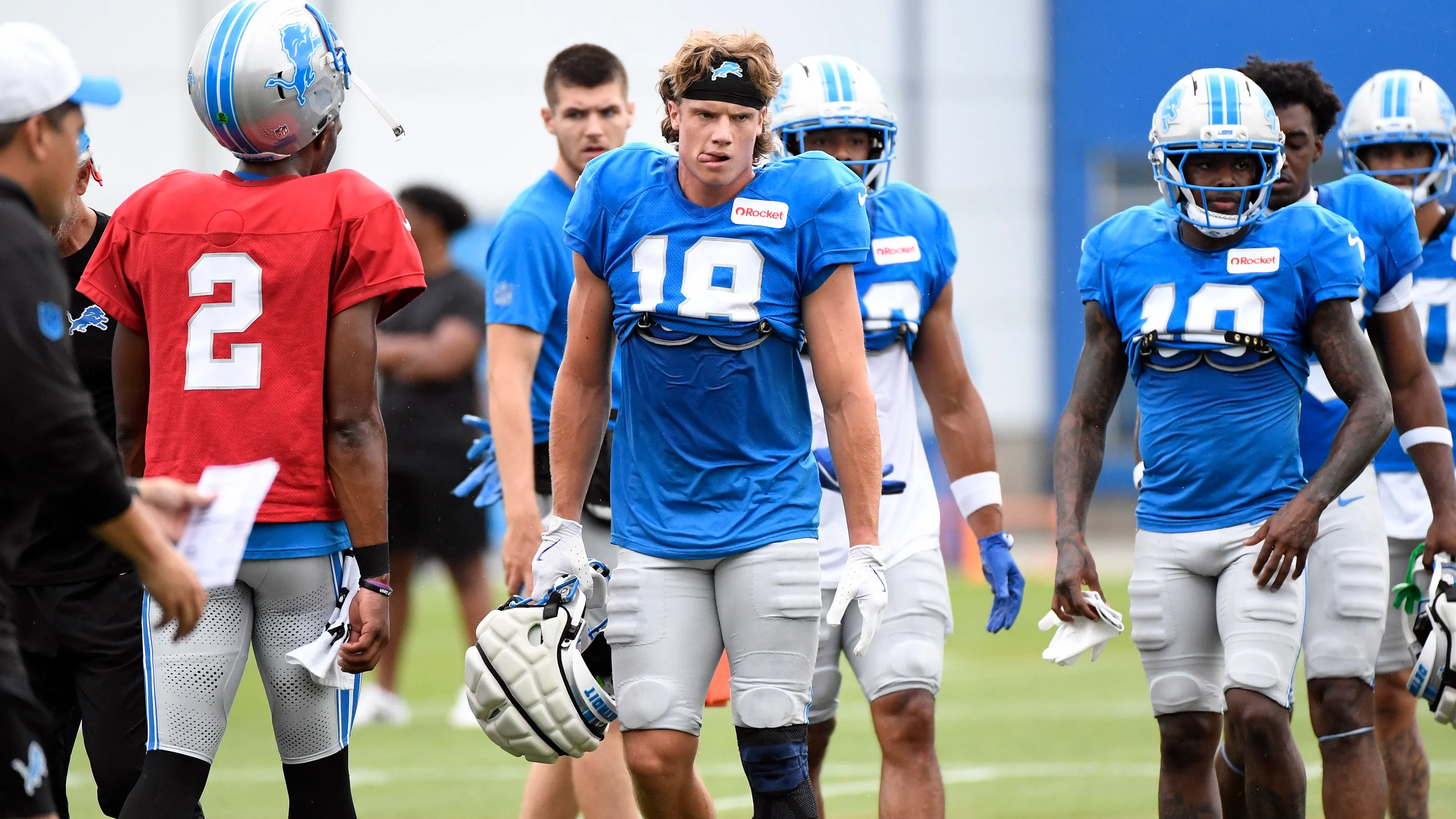 Lions Training Camp Day 6: Rookies Shine and Practice Intensity Flies