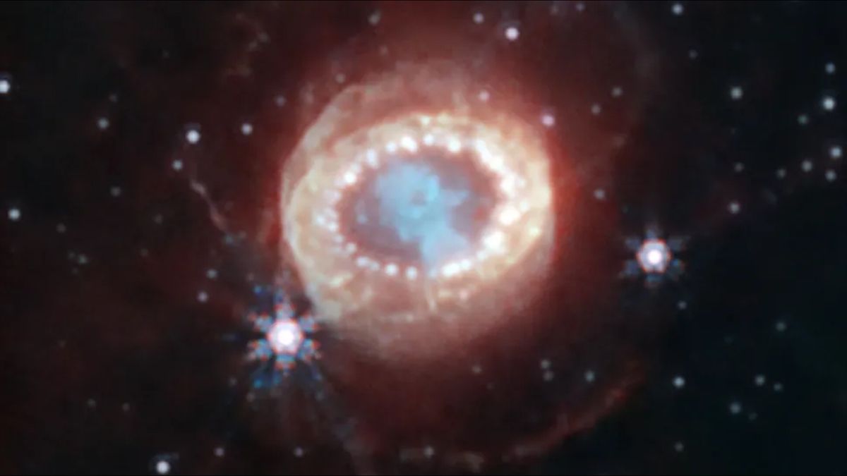 "James Webb Telescope captures breathtaking images of the brightest supernova in 420 years"
