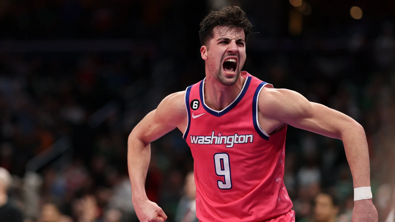 Deni Avdija and Kristaps Porzingis lead Wizards to victory over Celtics.