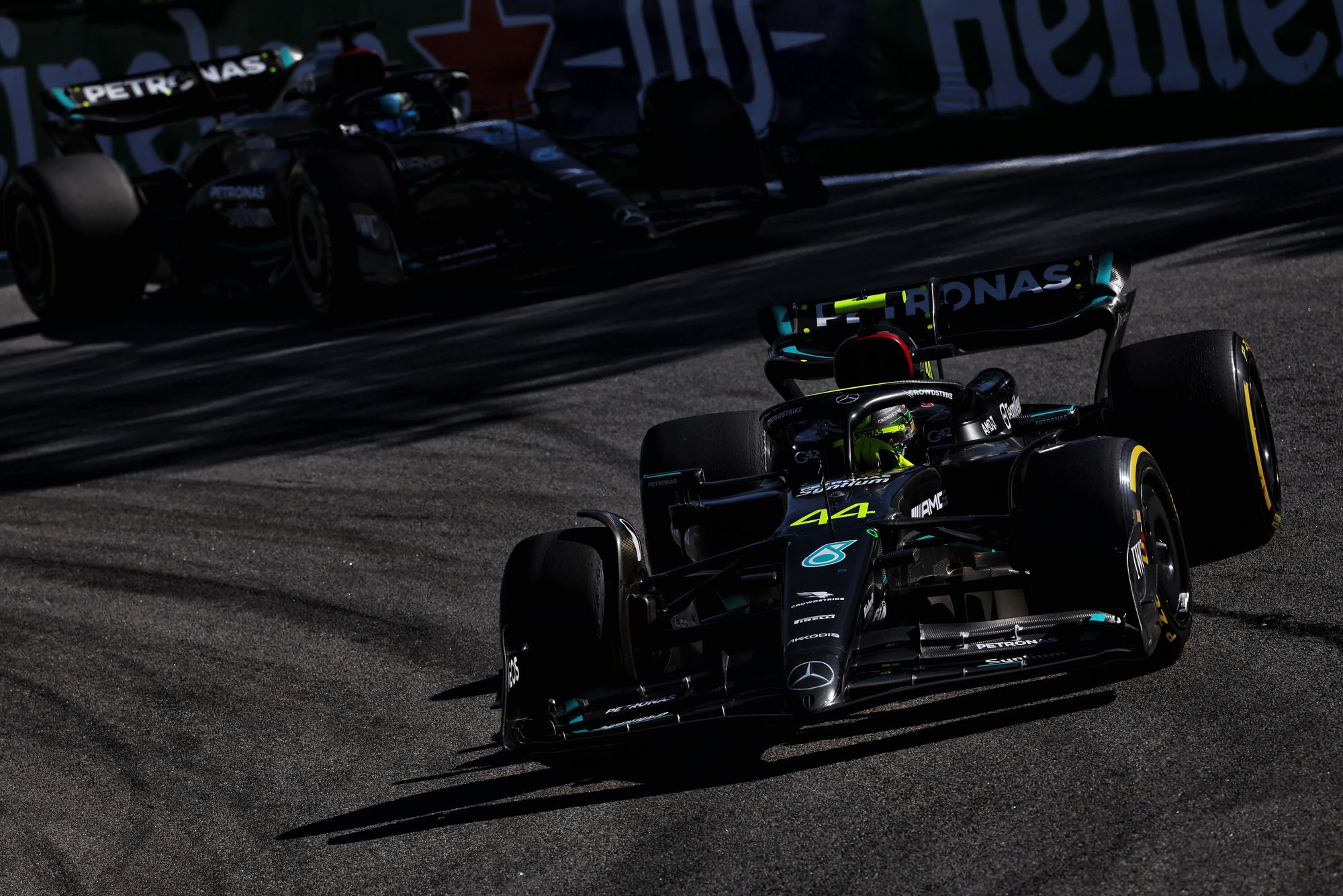 Featured image for Mercedes' Disappointing Weekend in Brazil Raises Questions for 2024 Plan
