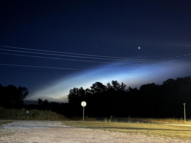 SpaceX's Starlink Launch Lights Up NC and Massachusetts Skies