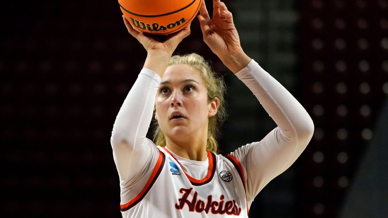 Featured image for Virginia Tech's Elizabeth Kitley sidelined for NCAA tournament with torn ACL