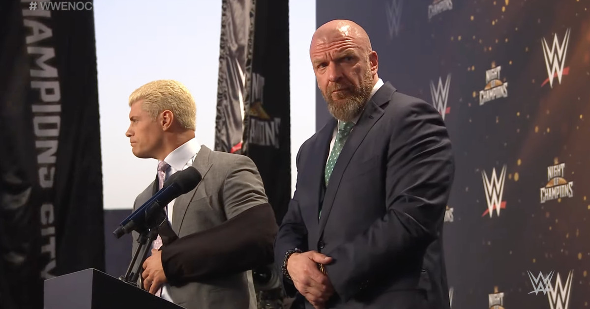 Cody Rhodes Competes with Broken Arm in WWE Night of Champions.