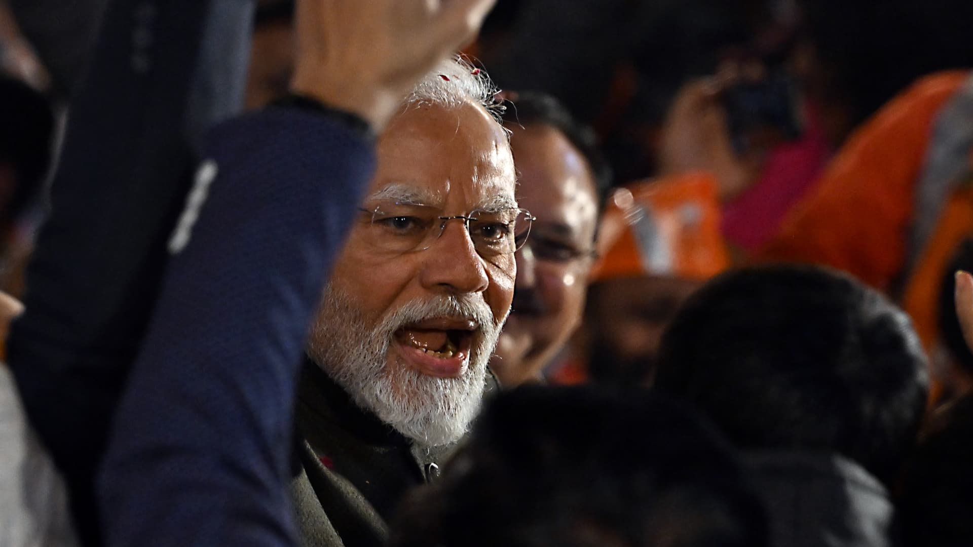 "BJP's Sweeping Victories in Hindi Heartland Solidify Modi's Dominance"