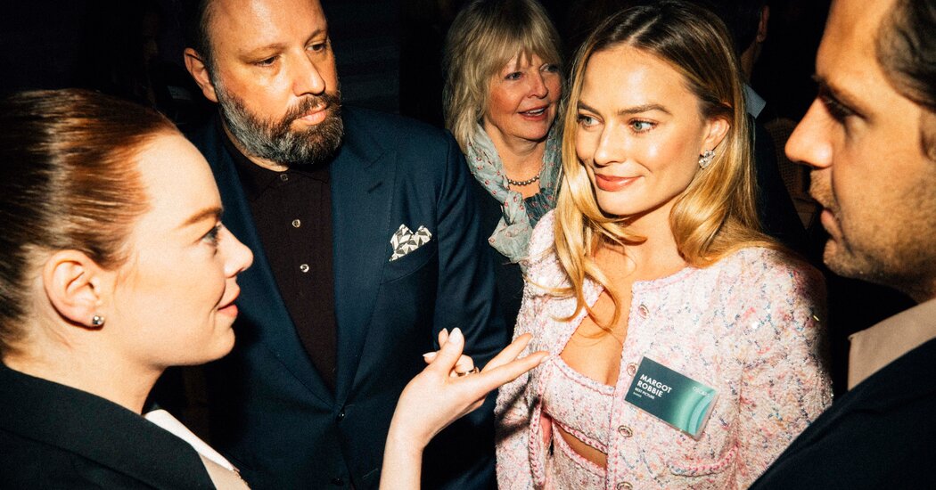 Featured image for "Stylish Stars and Pup Pizzazz: Highlights from the 2024 Oscar Nominees Luncheon"