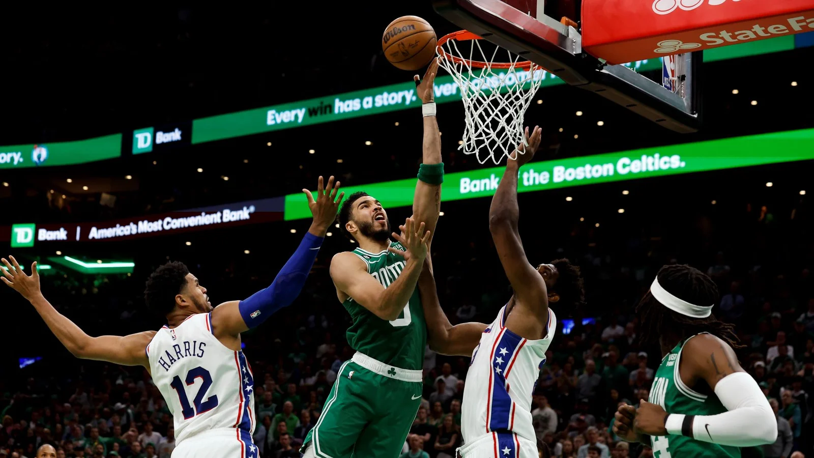 Jayson Tatum's Game 7 Performance Earns Praise from Former Celtics Stars and Makes NBA History.