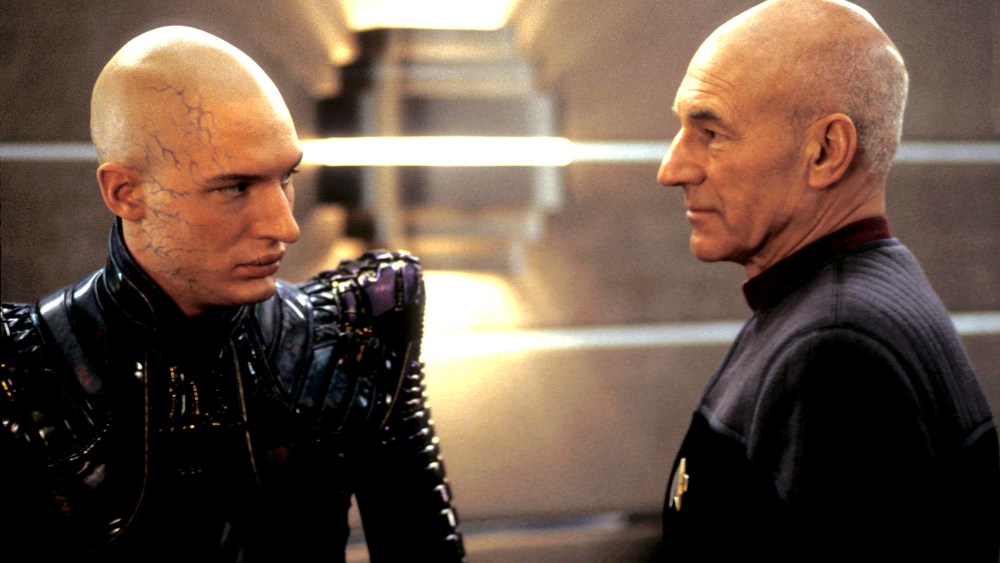 Featured image for Patrick Stewart's Surprising Reaction to Tom Hardy's Behavior on the 'Star Trek: Nemesis' Set