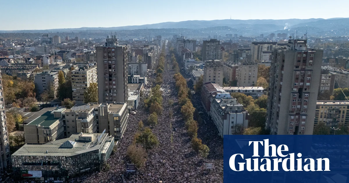 Featured image for Serbia commemorates first anniversary of deadly train station collapse
