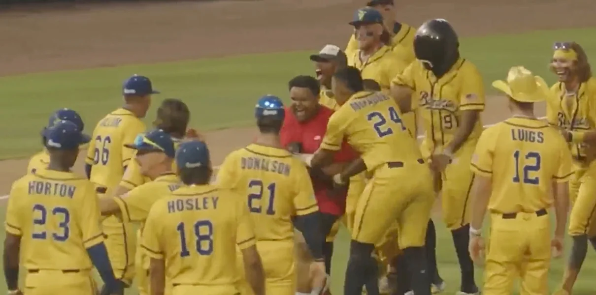 "Fan's Epic Catch Leads to Unforgettable Celebration with Savannah Bananas"