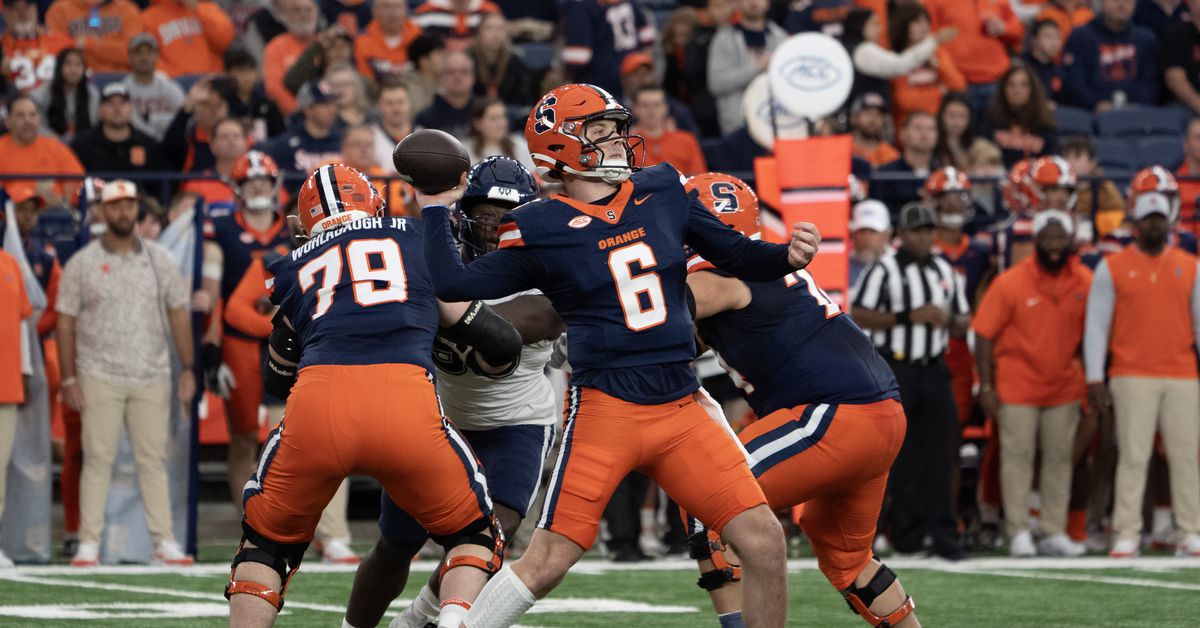 Featured image for McCord's Record Day Propels Syracuse to Victory Over UConn